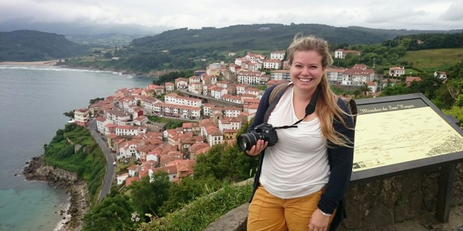 La joven bloguera Liz Carlson recorre Asturias y nos visita