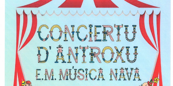 Conciertu d’Antroxu en Nava. Escuela Municipal de Música