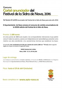 anuncio concurso de carteles nava