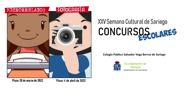 Concurso escolar de Microrrelatos y de Fotografía. Sariego
