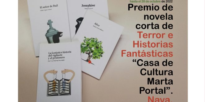Convocada la quinta edición del Premio de Novela Corta de Terror e Historias Fantásticas «Casa de Cultura Marta Portal».