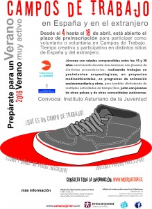 cartel campos de trabajo 2016