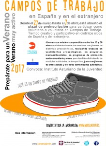 cartel campos de trabajo 2017