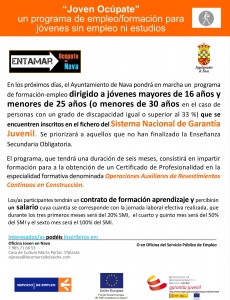 cartel oc'upate en Nava