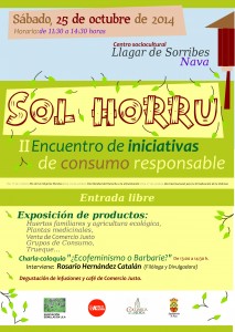 consumo responsable sol horru 2014