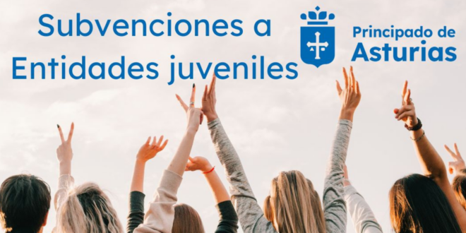 Concesión de Subvenciones a entidades juveniles. Instituto asturiano de la Juventud.