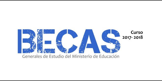 Becas generales 2017-2018 de Educación