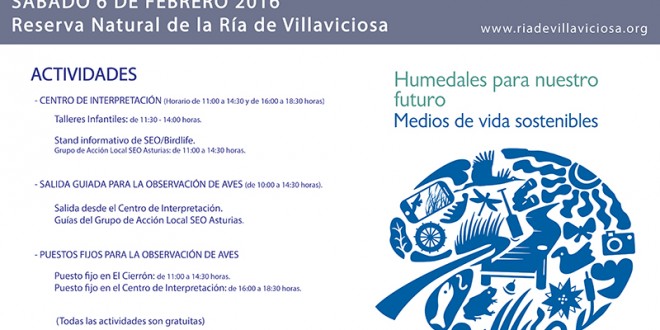 Día de los Humedales en la Reserva Natural de la Ría de Villaviciosa