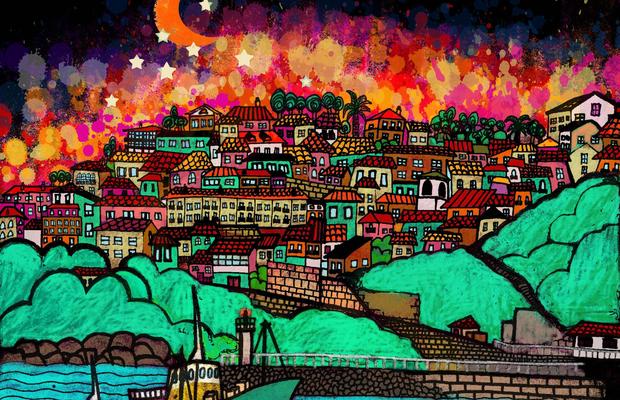 Concurso de carteles para Las tres noches de Lastres. Colunga