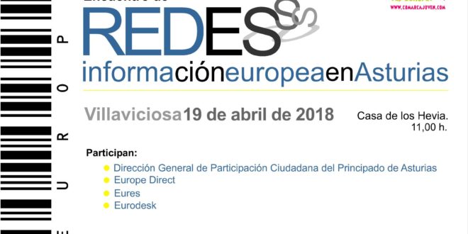 Somos anfitriones del Primer Encuentro de Redes de Información Europea en Asturias Somos anfitriones del Primer Encuentro de Redes de Información Europea en Asturias