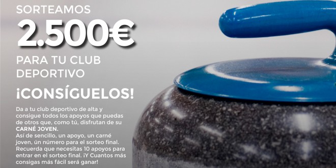 Carné Joven Asturias sortea 2.500 euros entre clubes deportivos asturianos Carné Joven Asturias sortea 2.500 euros entre clubes deportivos asturianos